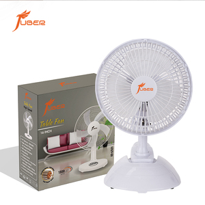 Ventilateur de bureau personnel AC 6 pouces durable à 2 vitesses avec flux d'air puissant, pince haute tension <span class=keywords><strong>et</strong></span> grille de protection pour l'exportation - Product Image 4