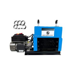 Nouvelle déchiqueteuse de métaux multifonctionnelle et efficace, équipement automatique de dénudage de câbles et de fils, machine à dénuder les câbles, moteur à roulement - Product Image 1