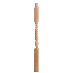 Factory Direct High Quality Customizable Indoor Solid <strong>Wood</strong> Newel Posts Modern Design High-End <strong>Wooden</strong> <strong>Railings</strong> Staircase OEM/ODM - Product Image 1