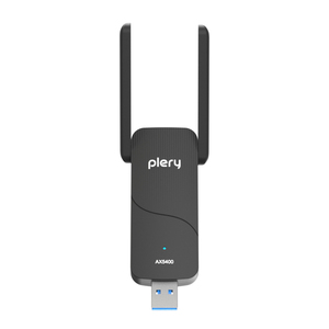 Plery U168 5400Mbps USB <span class=keywords><strong>Wifi</strong></span> Adapter cho máy tính để bàn <span class=keywords><strong>PC</strong></span>,Dual 5dBi ăng ten, Hỗ trợ 2.4 gam và 5 gam <span class=keywords><strong>Wifi</strong></span> Dongle - Product Image 1