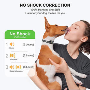 Collar Antiladridos Inteligente Recargable sin Choque, Collar Antiladridos con 6 Sensibilidad Ajustable, Vibración y Pitido para Perros Pequeños y Medianos - Product Image 5