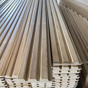 Pannello Murale in <span class=keywords><strong>Legno</strong></span> Massello di Paulownia da 25mm con <span class=keywords><strong>Rivestimento</strong></span> UV per <span class=keywords><strong>Pareti</strong></span> Interne - Product Image 3