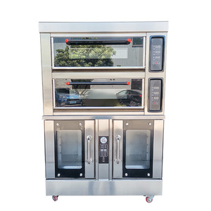 Forno rotativo elettrico automatico a convezione per forno da forno e prodotti dolciari forno elettrico - Product Image 3