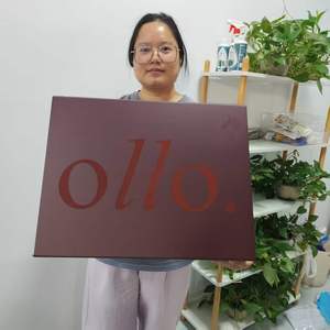 Custom <b>HOT</b> Luxury Magnetic Gift Box Packaging Ribbon Handle Folding Magnetic Closure Gift Boxes - Product Image 3