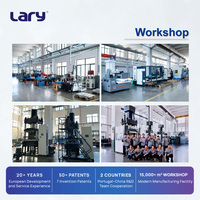 Presse à platine de vulcanisation et de compression automatique LARY LRF600 6000 KN pour le moulage de feuilles de caoutchouc, avec force de serrage hydraulique PLC