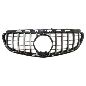 Mercedes-Benz E-Class W212 Grille Black And Silver ABS Plastic Front Bumper 2013-2015 E63 AMG Models - Product Image 1