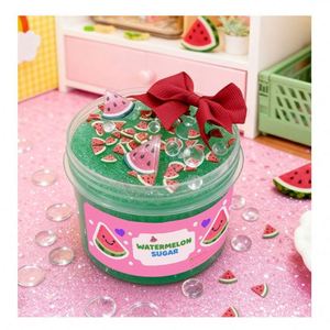 Kit de Manualidades Educativo para Niños: Slime Vibrante y Divertido para Fiestas, Set con Glitter Transparente y Dijes, Suministros a Granel de Plastilina, Seguro para Niños - Product Image 1