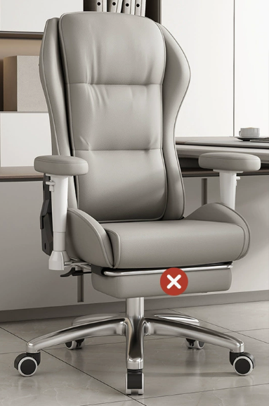 Dark Gray-cat scratch thickened backrest level 4 air rod