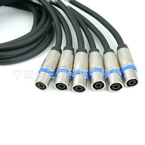 Câble audio 25 broches, connecteur XLR mâle à 6 canaux pour systèmes audio surround, fil rond en plastique durable - Product Image 3