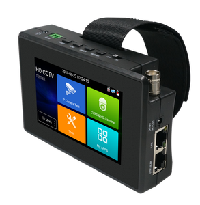 Nouveau testeur CCTV 5-en-1 4 "poignet 4K H.265 IP CVBS CVI TVI AHD
