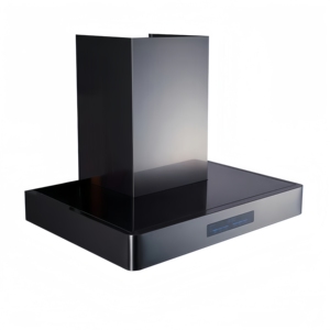 30 Inch 1000m/hr Stainless Steel Kitchen T-Shaped Hood 3-Speed Soft Touch Control Two LED <b>Lights</b> Baffle Filter Insert Hotel - Product Image 1