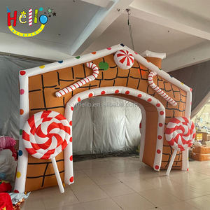 أقواس عيد الميلاد الملونة القابلة للنفخ للاستخدام في الخارج حسب الطلب - Product Image 4