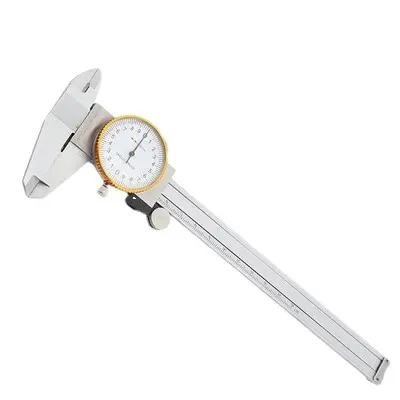 Melalui Slot Vernier 0-300Mm Mekanik Terbaik Alat Ukur Dial Caliper