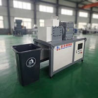 Déchiqueteur à double arbre haute efficacité de l'usine Shengzhong pour le recyclage des déchets de cuisine, du carton, du bois, du métal et des disques durs