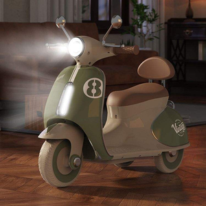 Motocicleta Eléctrica Recargable de <span class=keywords><strong>6</strong></span> <span class=keywords><strong>Voltios</strong></span> <span class=keywords><strong>para</strong></span> Niños, Triciclo Eléctrico <span class=keywords><strong>para</strong></span> Niños con Luces y Música - Product Image 3