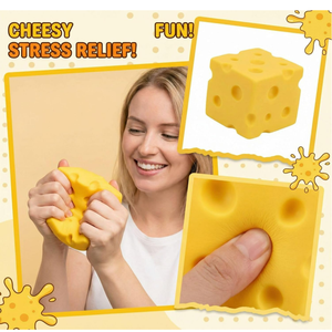 ของเล่นบีบก้อนชีส บีบคลายเครียด บรรเทาความวิตกกังวล - Product Image 2