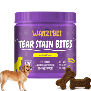 OEM/ODM Suplemento suave para masticar perros Prevención de manchas de lágrimas y Protector de humedad ocular Removedor del sistema inmunológico Medicina para mascotas - Product Image 1