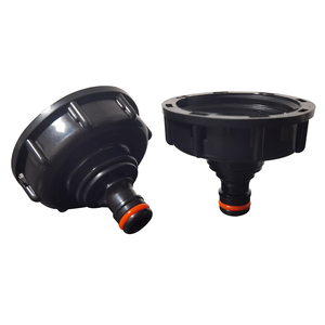 Microfibre 1/2 \ "3/4 \" IBC réservoir Valve adaptateur <span class=keywords><strong>tuyau</strong></span> 60mm filetage grossier jardin <span class=keywords><strong>eau</strong></span> connecteur remplacement Valve <span class=keywords><strong>raccord</strong></span> pièces - Product Image 1