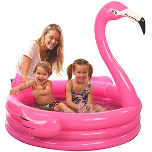 Inflatable Swan Swimming Pool 120cm PVC Outdoor Water Play For Kids Home Use - Product Image 2