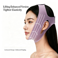 Bandeau amincissant réutilisable personnalisé pour le visage, sangle de relaxation et de lifting pour la réduction du double menton