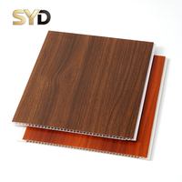 Panel de Techo de PVC Ignífugo e Impermeable, Blanco Brillante Satinado, con Sistema de Ranura y Lengüeta, para Cocina y Baño