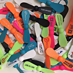 Quạt <span class=keywords><strong>mini</strong></span> di động cầm tay có logo tùy chỉnh, quà tặng khuyến mãi thương mại dành cho iPhone và Android, loại C 3 trong 1, USB <span class=keywords><strong>MINI</strong></span> - Product Image 6