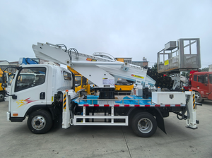 Cina nuova 4x2 FAW braccio telescopico carrello di sollevamento secchio 18m 25m piattaforma di lavoro aereo camion - Product Image 4