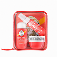 Kit de voyage 3 en 1 parfum tropical : mini crème douche, lotion corporelle, brume parfumée – Coffret cadeau de soins corporels portables