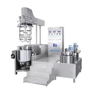 Mesin pembuat/emulsifier elektromagenisasi vakum otomatis/emulsifier gel/peralatan mesin kimia