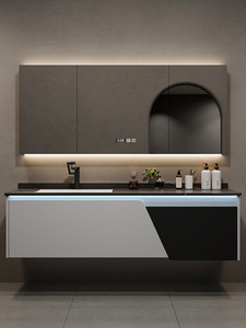 Armoires <span class=keywords><strong>de</strong></span> <span class=keywords><strong>salle</strong></span> <span class=keywords><strong>de</strong></span> <span class=keywords><strong>bain</strong></span> murales modernes avec miroir intelligent et <span class=keywords><strong>tiroirs</strong></span>, gain <span class=keywords><strong>de</strong></span> place personnalisé, option élégante pour votre - Product Image 2