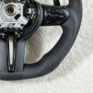 Volante Deportivo <span class=keywords><strong>M</strong></span> <span class=keywords><strong>Sport</strong></span>, Mejora de Cuero Completo para <span class=keywords><strong>BMW</strong></span> F20 F10 F30 F36 F25 F01 F48 E90 E87 E70 con Palanca de Cambios, Accesorios para Auto - Product Image 4