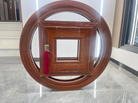 Ventanas Circulares Modernas de Aluminio, Abatibles Verticalmente, Resistentes a Impactos y Huracanes