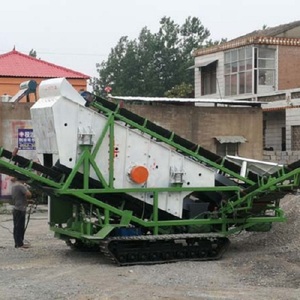 Heavy Duty Di Động Sàng Lọc Nhà Máy Giá Đơn Vị Theo Dõi Rung Màn Hình Di Động Screener - Product Image 3