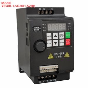 Convertitore Inverter di frequenza VFD VSD motore a corrente alternata motore a frequenza variabile monofase 220V 1.5kw 50/60hz - Product Image 1