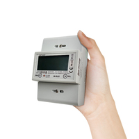 Medidor de Energía Monofásico de Riel DIN con Protocolo Modbus M-BUS DRT-341C de 2 Módulos