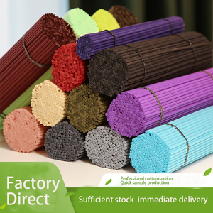 Couleur Aromathérapie Bâtons Aromathérapie Rotin Bâtons Volatiles Parfum Floral Eau Diffuseur Fibre Bâtons Fabricants En Gros - Product Image 1