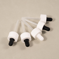 Offre Spéciale GPI 22/400 cosmétiques bouchon compte-gouttes en plastique noir inviolable avec pipette à sérum