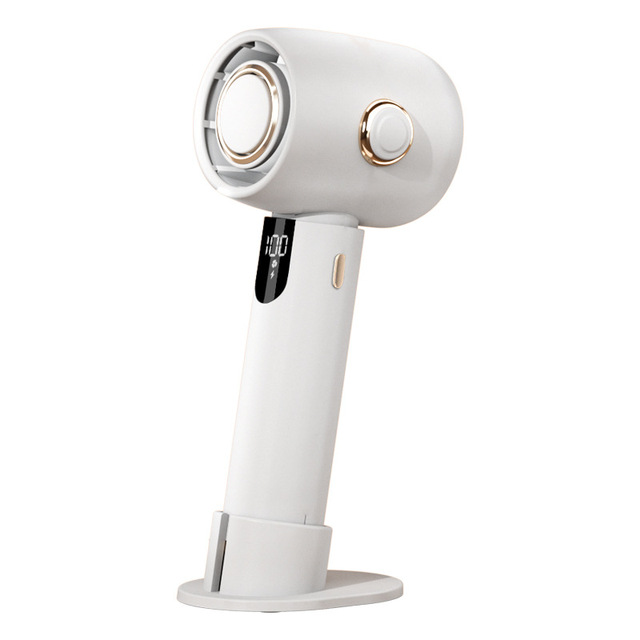New High Speed Turbo Handheld Fan USB Mini Portable Rechargeable Outdoor Desktop Small Electric Fan