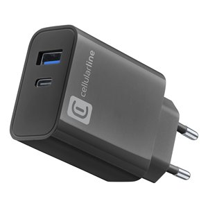 Chargeur USB Type-A, USB Type-C MULTIPOWER 32W Power Delivery Noir ACHUSB2PD32WK - Product Image 1