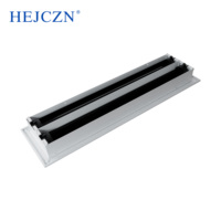 Vente en gros d'alliage d'aluminium Grille d'échappement de plafond de climatiseur Grille d'air linéaire
