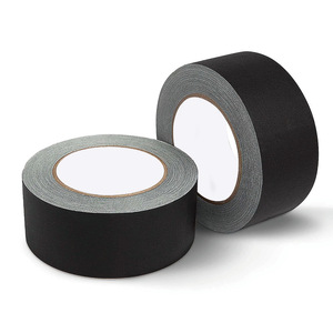 Ruban adhésif robuste en tissu pour sol, finition mate, facile à déchirer, idéal pour la fixation des câbles et la photographie sur scène - Product Image 1