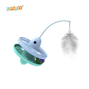 Famipet produttore all'ingrosso di nuovo Design divertente gattino giocattolo interattivo gatto giocattolo con pista di palla - Product Image 4
