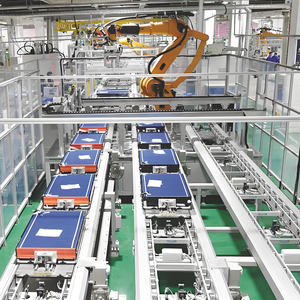 Özelleştirilmiş Otomatik Çelik Zincir Konveyör Sistemi Ağır Hizmet Tipi Montaj Hattı Konveyörü, Araba ve Üretim Hattı Taşıma - Product Image 4