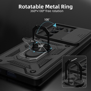 Push Window Telefon Smartphone Cover 360 Ring Handy hülle für <span class=keywords><strong>Infinix</strong></span> Hot 50 Pro 4G Note 40 5G Zero 30 GT 20 Plus - Product Image 4