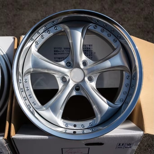 Forged VSKF Wheels 2 /3 Piece 17 18 19 20 Inch Chrome Polished Super Lip Deep Dish Rims 5x114.3 5x120 Fit 350Z G35 Supra RX7