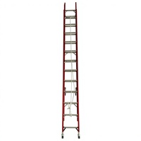 Échelle télescopique d'isolation en FRP pour l'extérieur, de marque SURESTEP, conforme à la norme CE, avec pieds antidérapants, pliable, capacité de charge de 150 kg