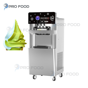 Máquina comercial de helados de servicio suave automática de 3 sabores para empresas de camiones de comida rápida que utilizan agua de leche como materias primas - Product Image 2