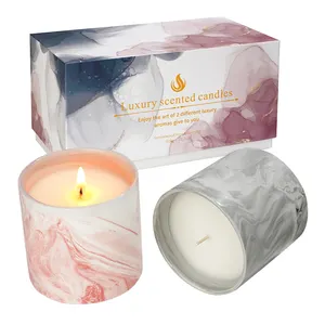 Factory supplier hot selling ceramic jar candles Apothia spiritual Candle luxury candle gift sets