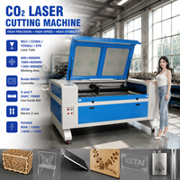 Máquina de Corte Láser Profesional 1390, Grabador Láser CO2 para Cortar Acrílico, Madera, Cuero y Tela