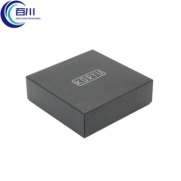 Caja de Regalo Ecológica de Cartón Rígido con Tapa y Base, Recubierta de Papel, con Logotipo y EPE para Frascos, Perfumes y Productos Cosméticos